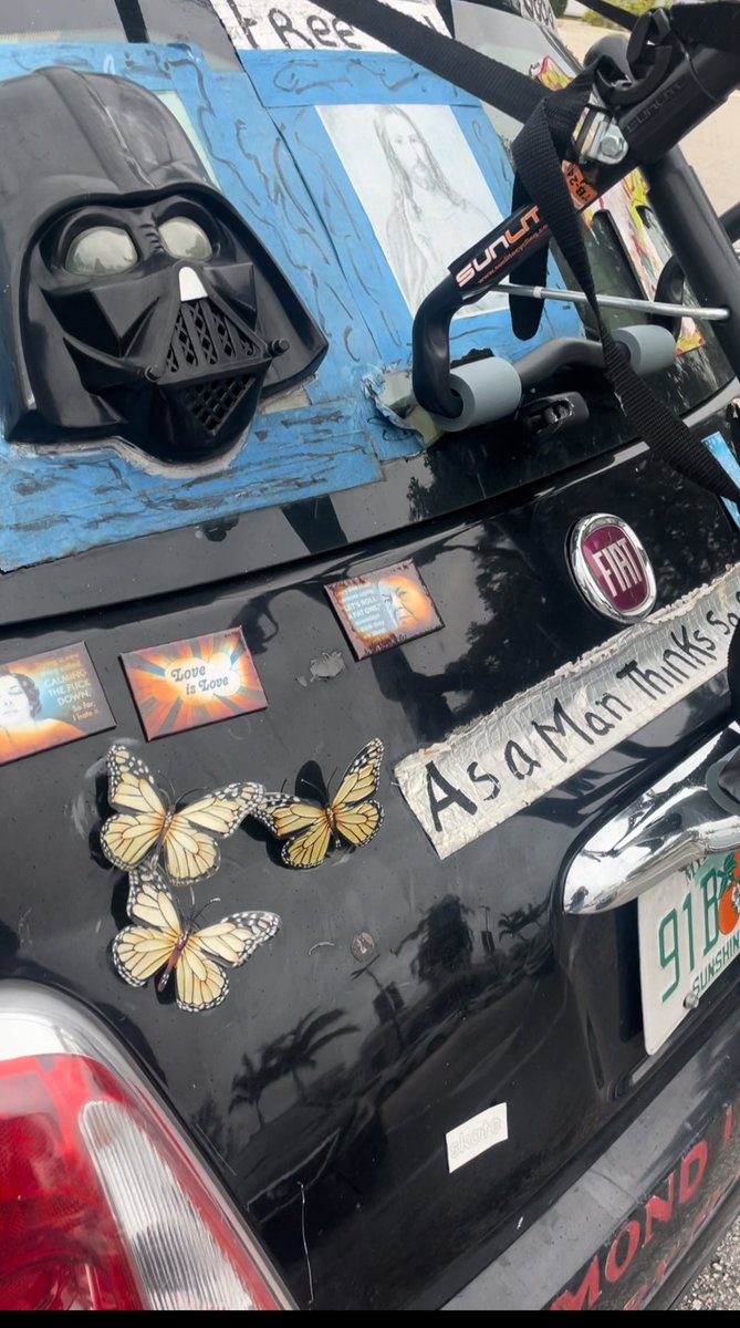 LABC222's tweet photo. You’ve heard of Florida man, but have you seen his car? Of course there is a ministry. Of course. #FloridaMan #FloridaCar. https://t.co/au6ScTV93j