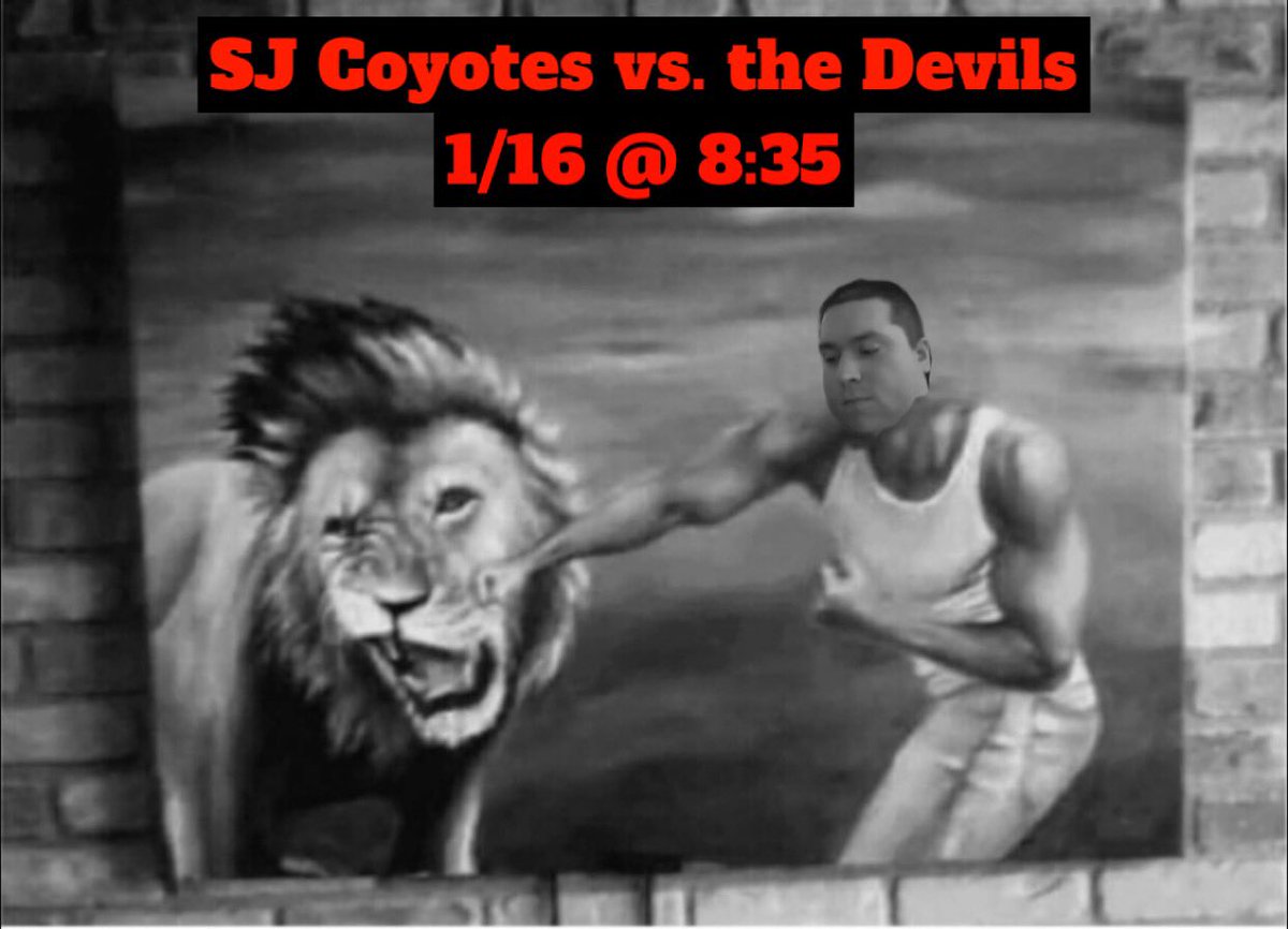 coyotes_sj's tweet photo. NEXT GAME
(Snow is in the forecast on this day, stay tuned for possible cancelations/rescheduling) https://t.co/fL9MeDH5JU