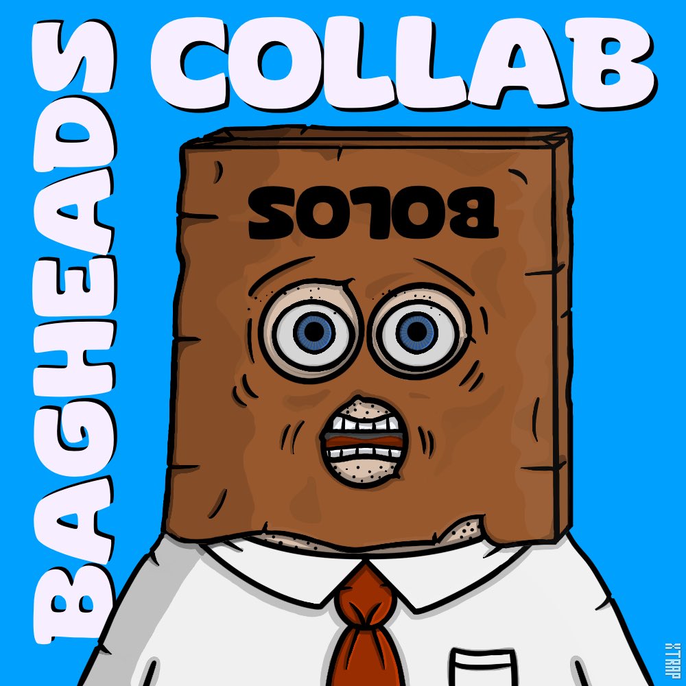 📣 Three new Bolos up for auction on <a href="/soon_market/">Soon.Market</a> 

One of them is a very special collab with an OG Proton collection: <a href="/bagheadsnft/">bagheads</a> 

75% of the sales go back to the vault to be distributed amongst Bolo holders quarterly 

All bidders will be entered in a raffle for two new Bolos