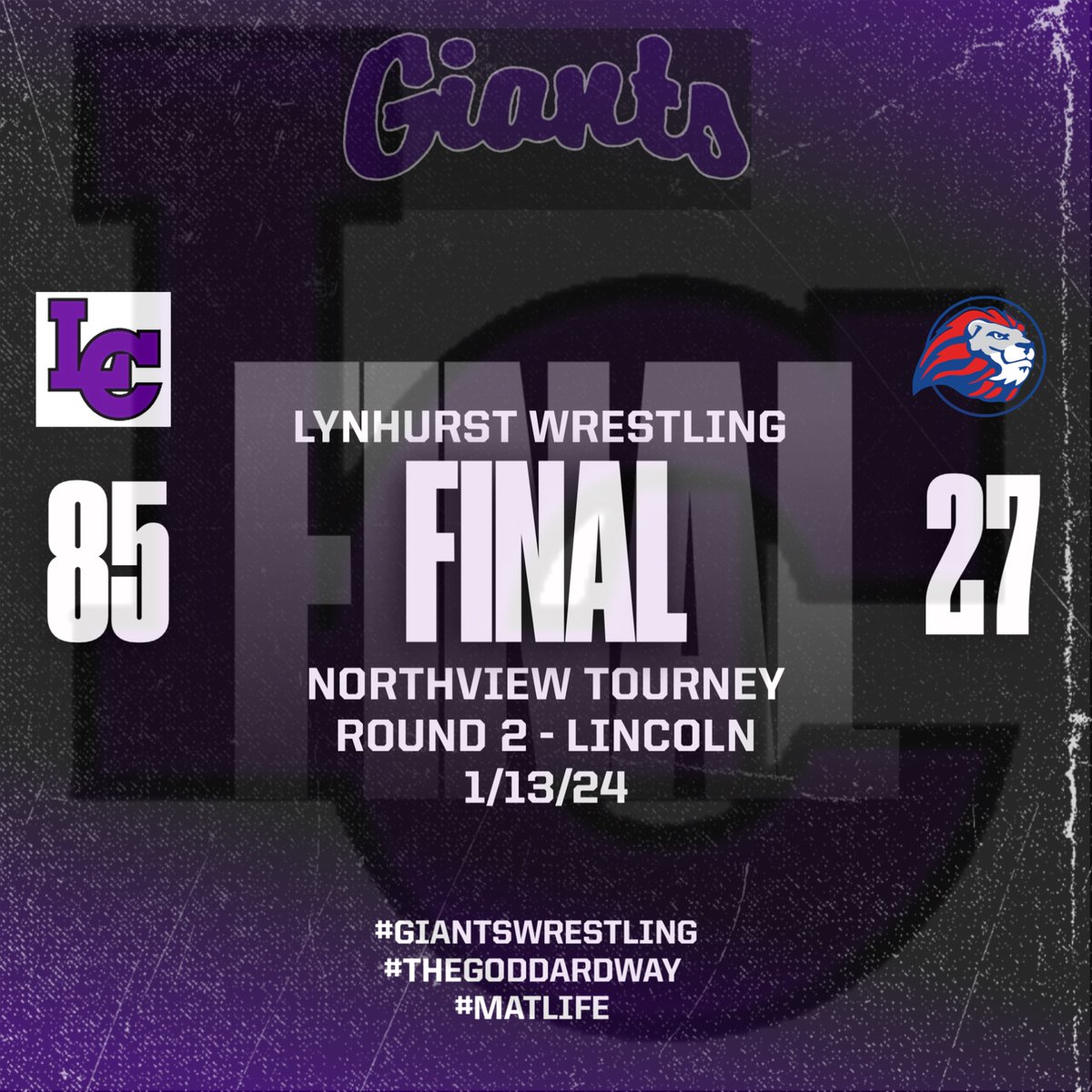 BD_Wrestling's tweet photo. Lynhurst goes 3-2 on the day at Northview. https://t.co/XJ8CNKneai