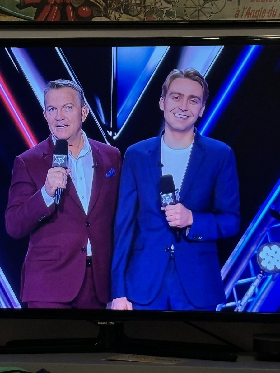 mayfair21's tweet photo. I didn’t know @GeorgeRussell63 was hosting #Gladiators https://t.co/x7vs5N3brQ