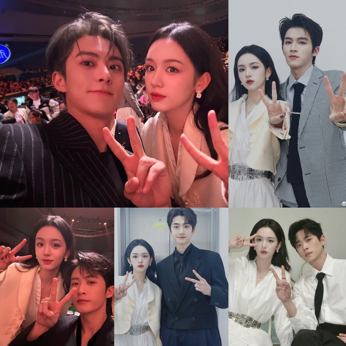 ManoodTingJeen's tweet photo. น้อง #โจวเหย่ มาอัปรูปคู่กับพระเอกที่เคยร่วมงานซีรีส์ด้วยกัน น่ารักมากก 

หวังเฮ่อตี้ (Youth in the Flames of War)
หวังซิงเยว่ (ขจรรักนิรันดร์กา��)
ถานเจี้ยนซื่อ (สื่อรักผ่านเสียง)
หลินอี (别对我动心) *รอออน
เฉิงเหล่ย (เหนือสมรภูมิ) *กำลังถ่ายทำ https://t.co/ZntM2apXXY