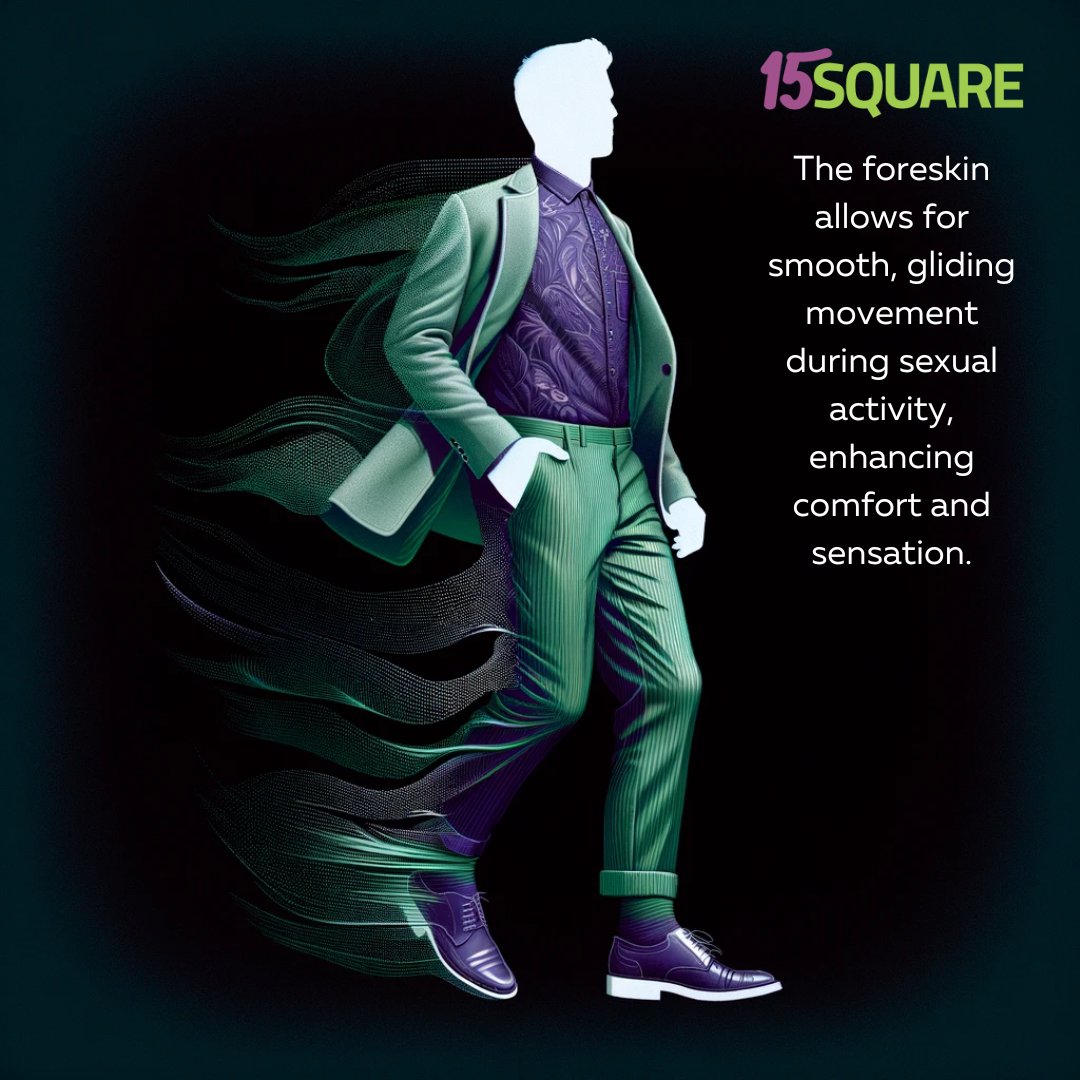 15__Square's tweet photo. The foreskin allows for smooth, gliding movement during sexual activity, enhancing comfort and sensation. #ForeskinBenefits
Source: Boyle, G. J. et al (2002). Male circumcision: Pain, trauma and psychosexual sequelae. Journal of Health Psychology, 7(3), 329-343. https://t.co/tjoeNDAu4f
