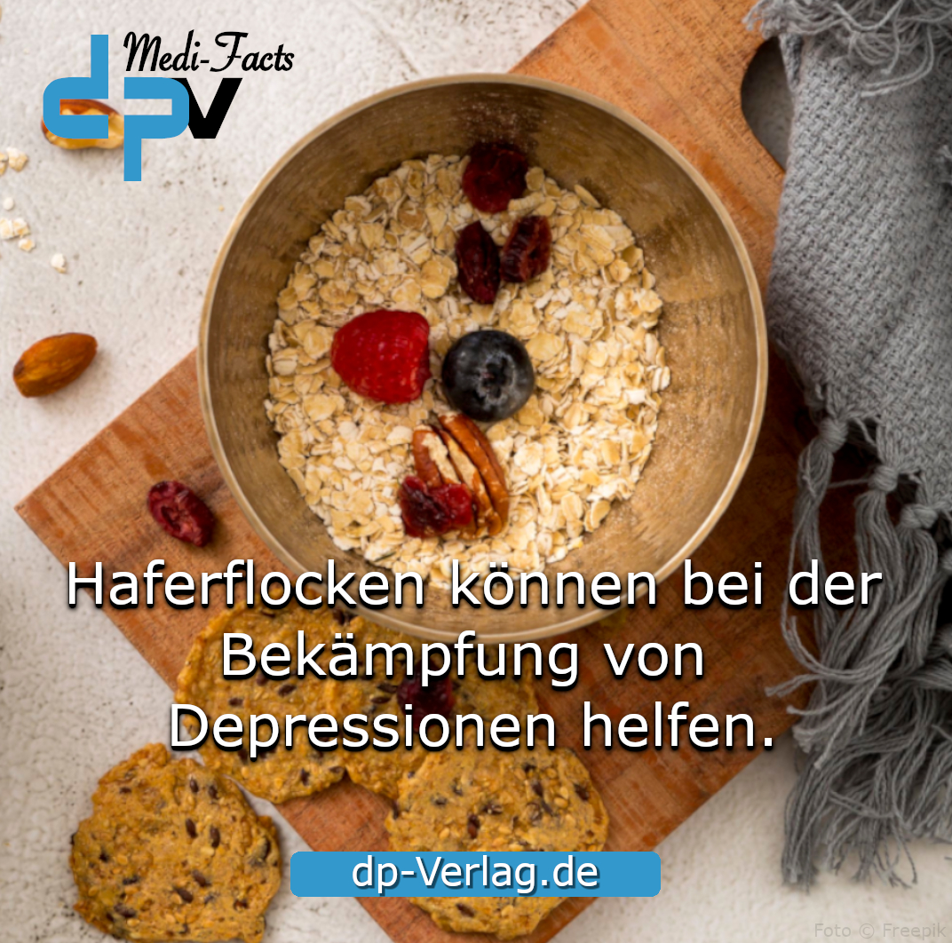 DPVerlag's tweet photo. Der Verzehr von Lebensmitteln mit hohem Tryptophangehalt - wie Haferflocken - kann dabei helfen die Stimmung zu regulieren.
#dpv #HeimatderGesundheit #deutscherpatientenverlag #Medifacts #Gesundheit #Orthopress #Depressionsbekämpfung #MentalHealthFood #Haferflocken #gesundessen https://t.co/GmXvDdufxS