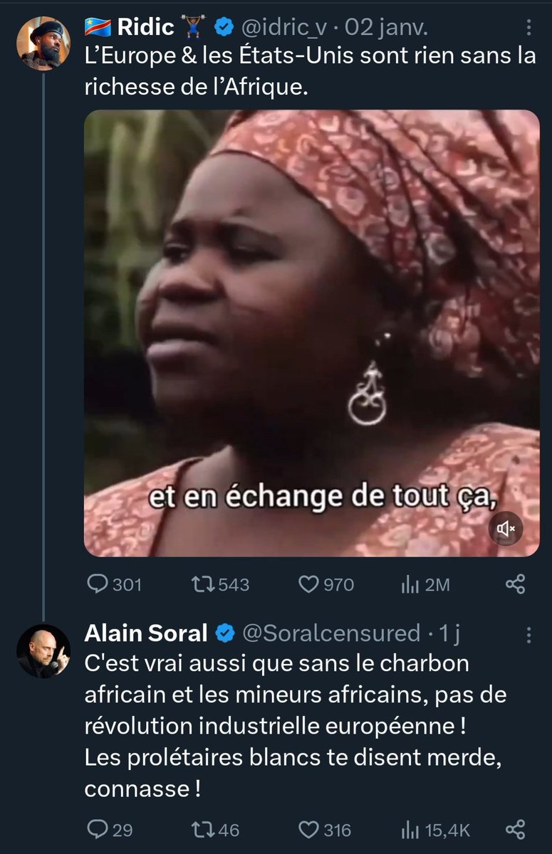 NonauRN's tweet photo. On a bcp parlé de la réponse de Alain Soral sur @GabrielAttal au tweet de la première image (cité dans l'article en lien) mais il y en a eu d'autres, dont une sur @GDarmanin, si ça peut aider certains à ouvrir les yeux sur ce sinistre personnage.
https://t.co/zh7BHWVf3U https://t.co/bKQ1QMWH06