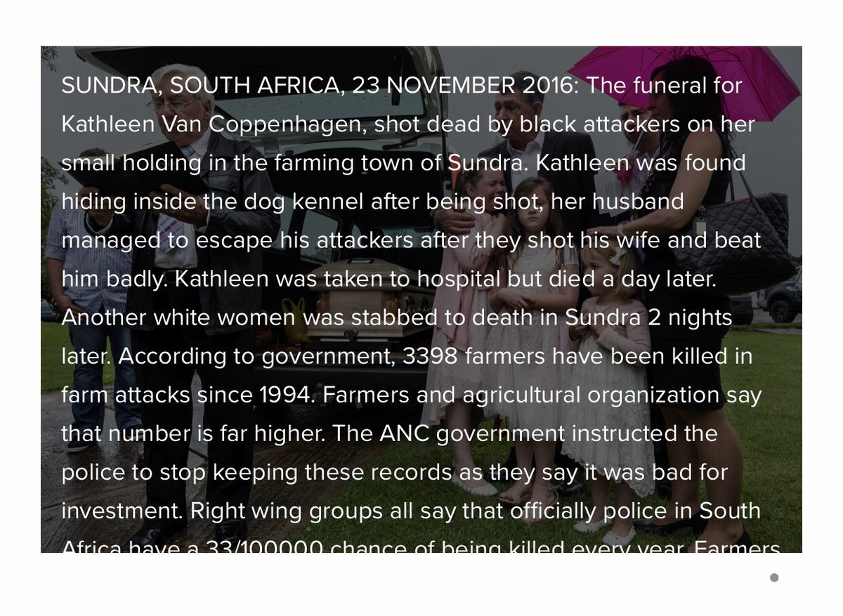 FSchomberg92906's tweet photo. @pb4p What gives South Africa the right to accuse or take anyone to The Hague over genocide, when they have allowed and aided the Genocide of 4000 WHITE farmers since 1994!!?? 😡😡😡😡😡😡😡
Is there no terrorist organisation that you don’t support Jeremy Corbyn
 #ICJ #ANCTerrorists https://t.co/Kf0T9lL0kk