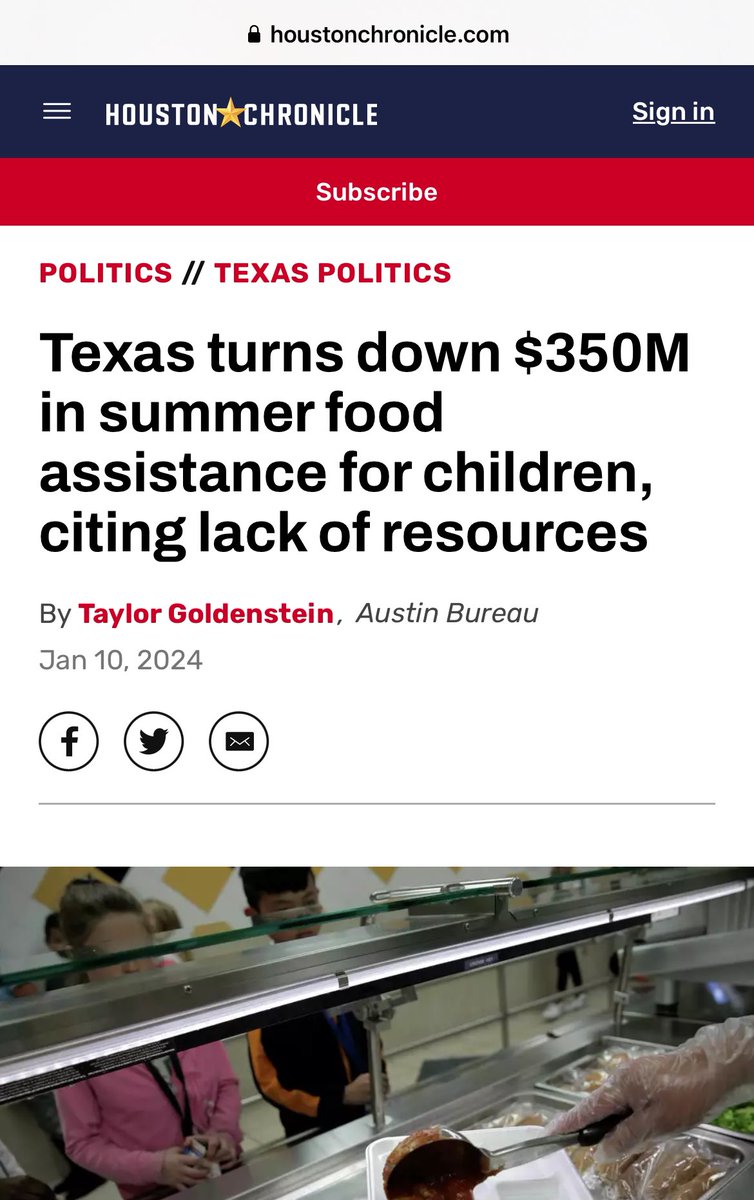 ZachWLambert's tweet photo. Refusing money to feed children in a state where 1 in 5 kids are food insecure is the exact opposite of being “pro-life.” https://t.co/QmAQA8VBfI