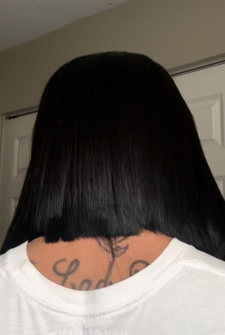 SlickVick313's tweet photo. This was after she attempted to fix it 😭🤣 https://t.co/jOx0efRrDS