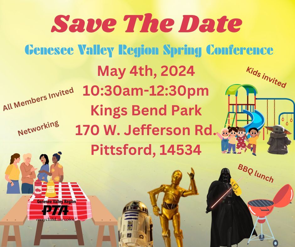 Save the Date!! Spring Conference May 4th! More information to come!!