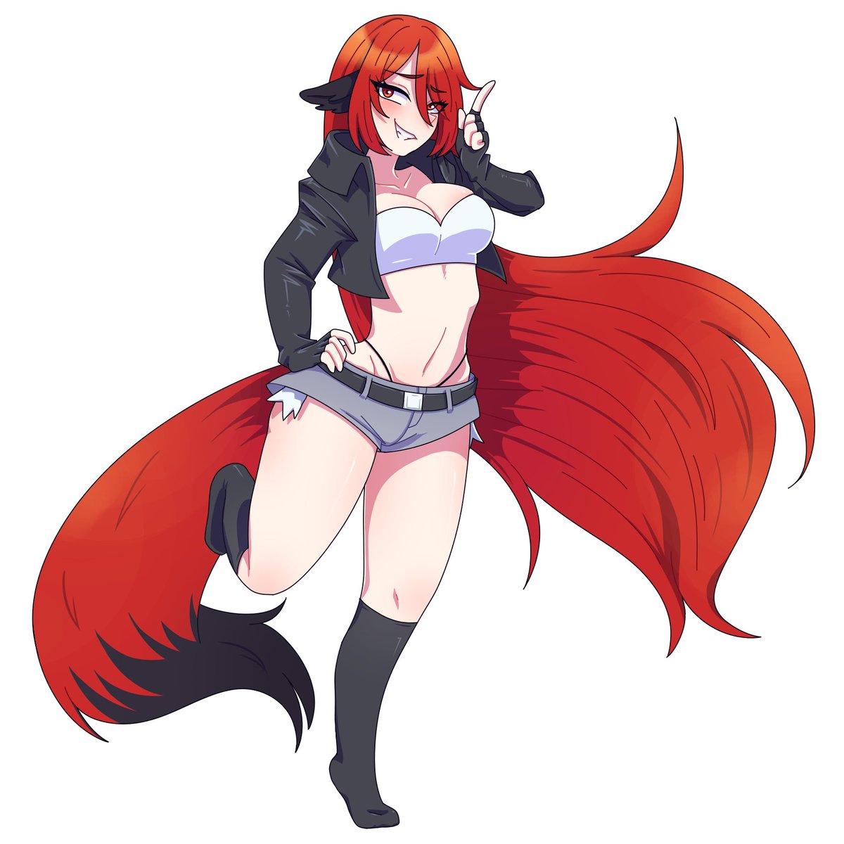 KazDeviil's tweet photo. drew a pretty doggo woman
also, hiatus over, we are so back~

[oc: @DreamWorldNoma1]

#DigitalArt #OriginalCharacter https://t.co/ASDsZsRG9f