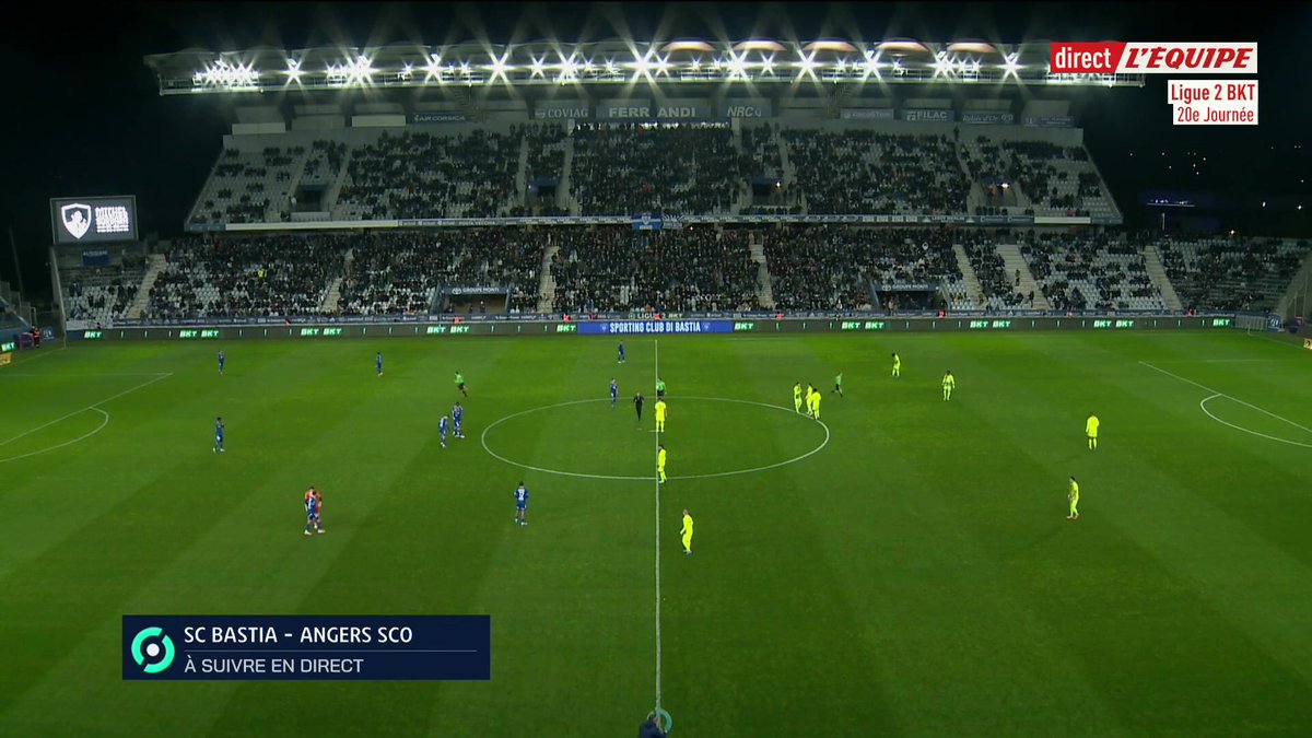 lachainelequipe's tweet photo. 📺⚽️ Suivez en direct et en clair sur la chaine L'Equipe le match de Ligue 2 entre Bastia et Angers : https://t.co/4aKX3vuX6w

#lequipeL2 #SCBSCO https://t.co/xy08aA3T1P