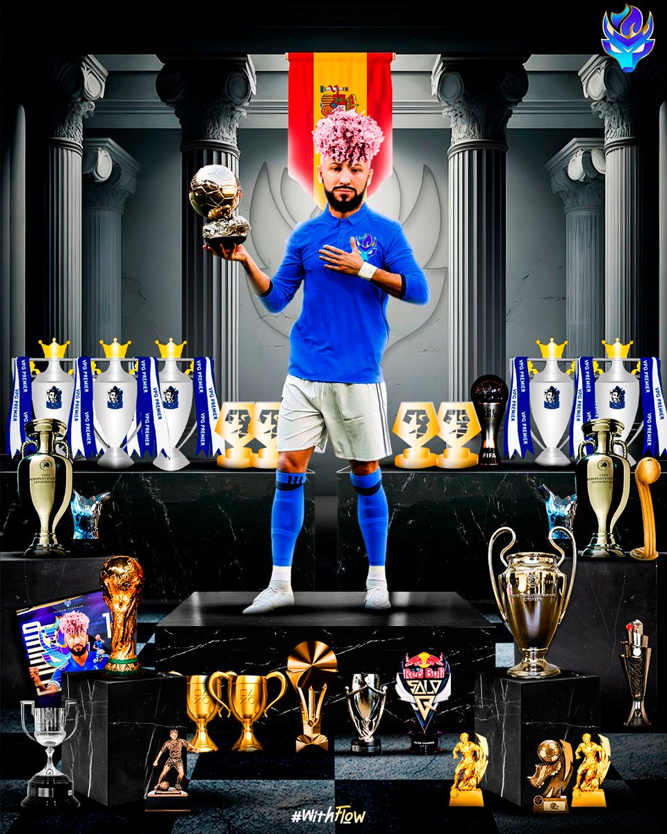 FlowUPeSports's tweet image. La 𝗖𝗢𝗥𝗢𝗡𝗔 al 𝐑𝐄𝐘 👑🐐 @xJoselinho #WithFlow