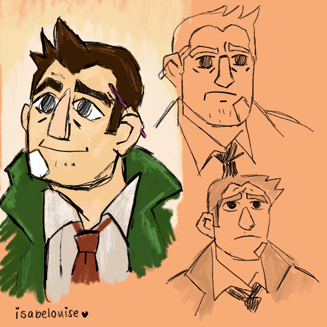 In this house, we love and respect Gumshoe #AceAttorney
