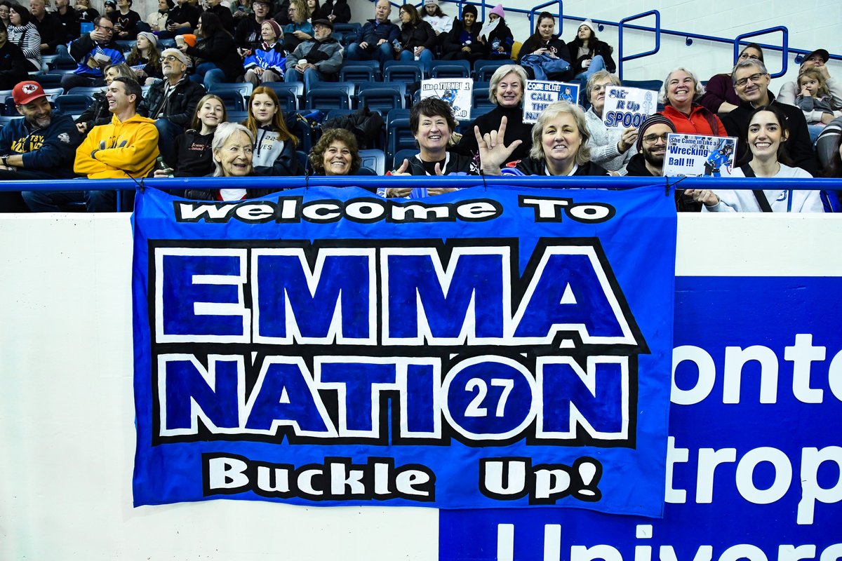 the Emma Maltias fan club is out in full force this afternoon! #PWHL | #PWHLToronto
