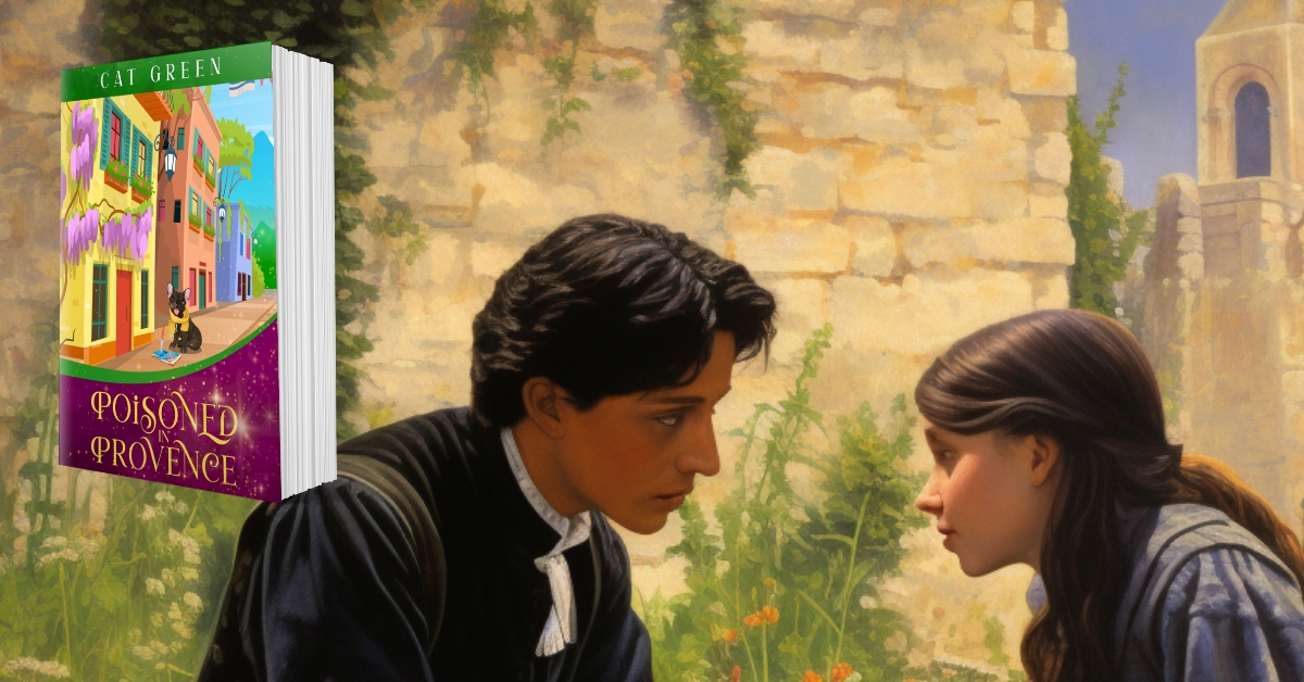CatGreenAuthor's tweet image. Want a "love spell" fresh from Provence, France? It happens in Poisoned in Provence. #writerslift #readerslift #WritingCommunity #valentinesday2024 #lovemagic