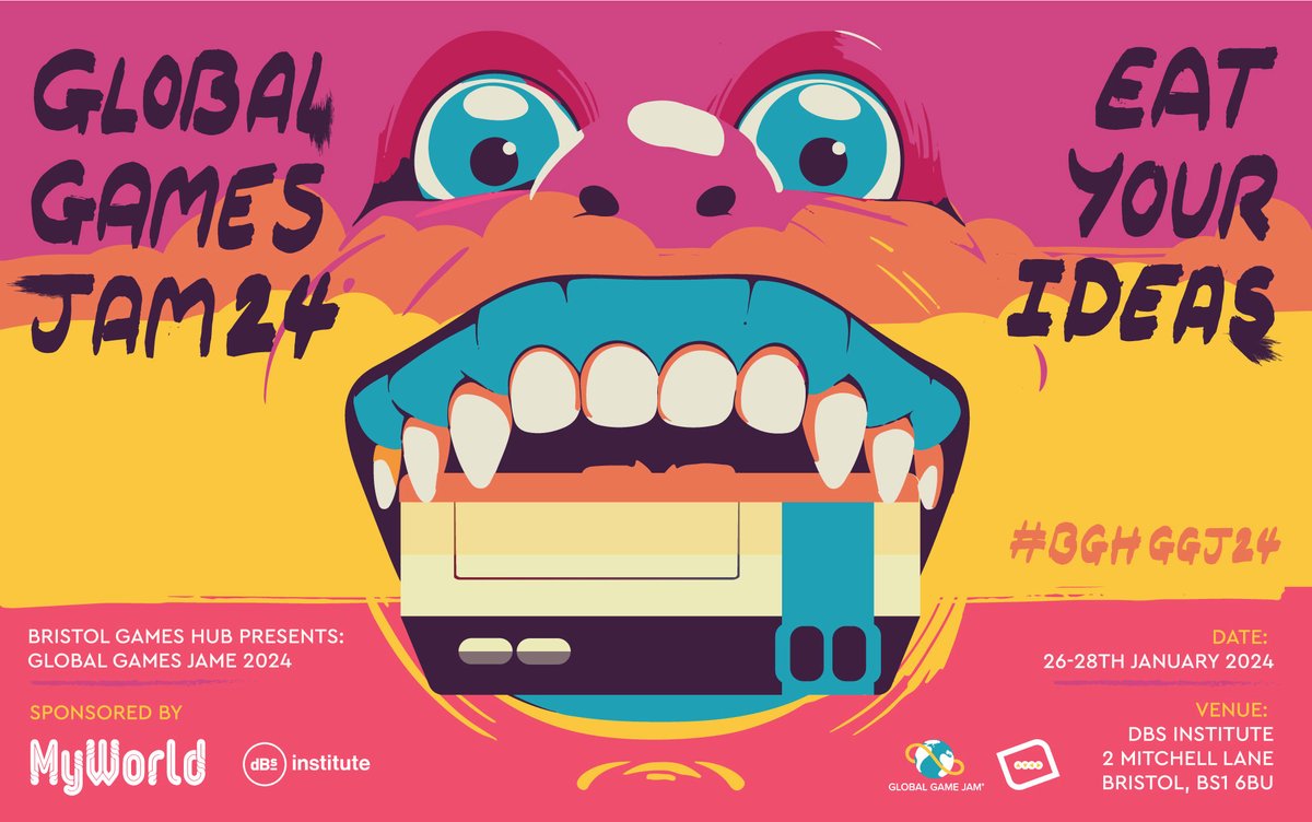 dBs_Institute's tweet image. 🎮 Two weeks from now, we will be hosting the Global Game Jam at dBs Bristol! Who's coming down?? All tickets have now been claimed, but you can join the waiting list to get involved over on Meetup. eu1.hubs.ly/H06_1bp0

#dbscommunity #globalgamesjam #globalgamesjam2024 #ggj24
