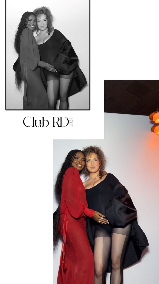 •—/ 📸 • <a href="/RyanDestiny/">RD</a> &amp; Jude Demorest at her birthday celebration last night 🤎 •

#ClubRD