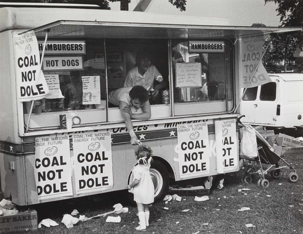 One Year! Photographs from the Miners’ Strike 1984/85 is at the Martin Parr Foundation, Bristol, 18 January to 31 March 2024. martinparrfoundation.org/exhibitions/on… #Photography