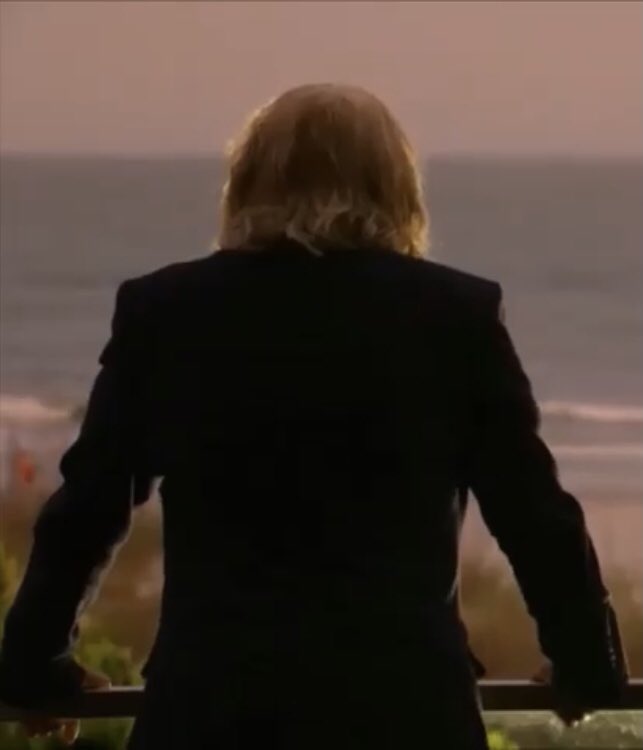 Mary__McCain's tweet photo. Mr. Kreese, Mr. Silver will see you now. ๐
#TerrySilver #CobraKai #InDeepThoughts #SilverSaturday #OceanView https://t.co/TL04beha1l