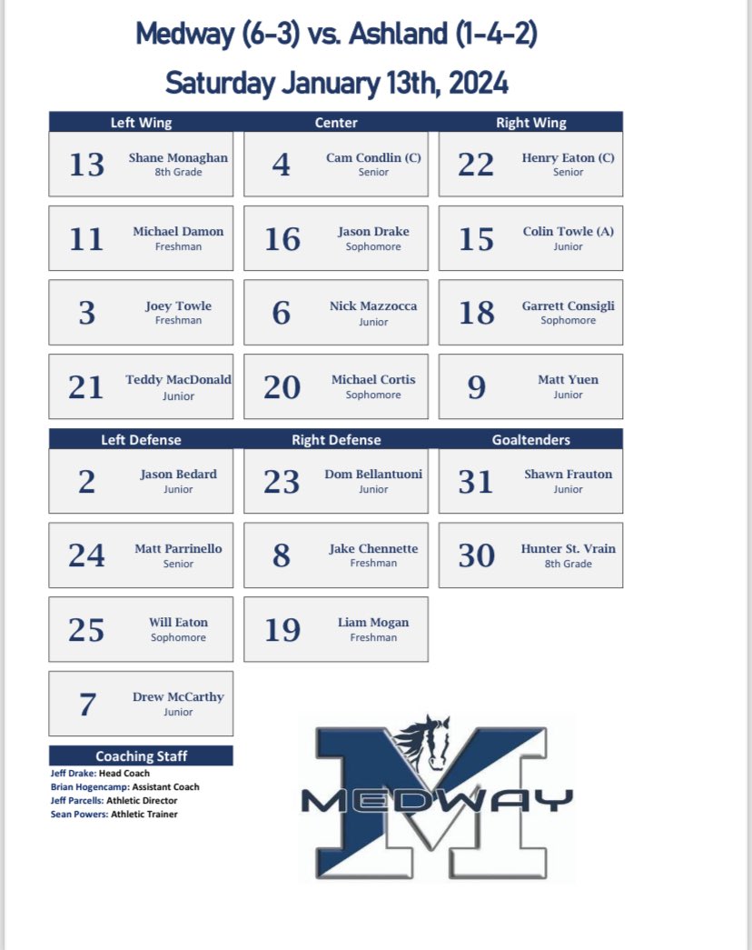 Ah tik tock ya don’t stop.  The Clockers visit the Stangs for a TVL crossover tilt.  Be there or color me badd.

🆚Ashland
📍Franklin - Pirelli
⏰6:30PM
📺 <a href="/medwaycable/">Medway Cable</a> 

<a href="/MassNZ/">MassNZ</a> <a href="/T_Mulherin/">Tom Mulherin</a> <a href="/In_The_Slot/">Jim Clark</a>  <a href="/camkerry7/">Cam Kerry</a> 
<a href="/_Neutral_Zone/">Neutral Zone</a> <a href="/MassHSHockey/">MassHSHockey</a> <a href="/HNIBonline/">Hockey Night</a> <a href="/TVLSportsMa/">TVL Sports Updates</a>