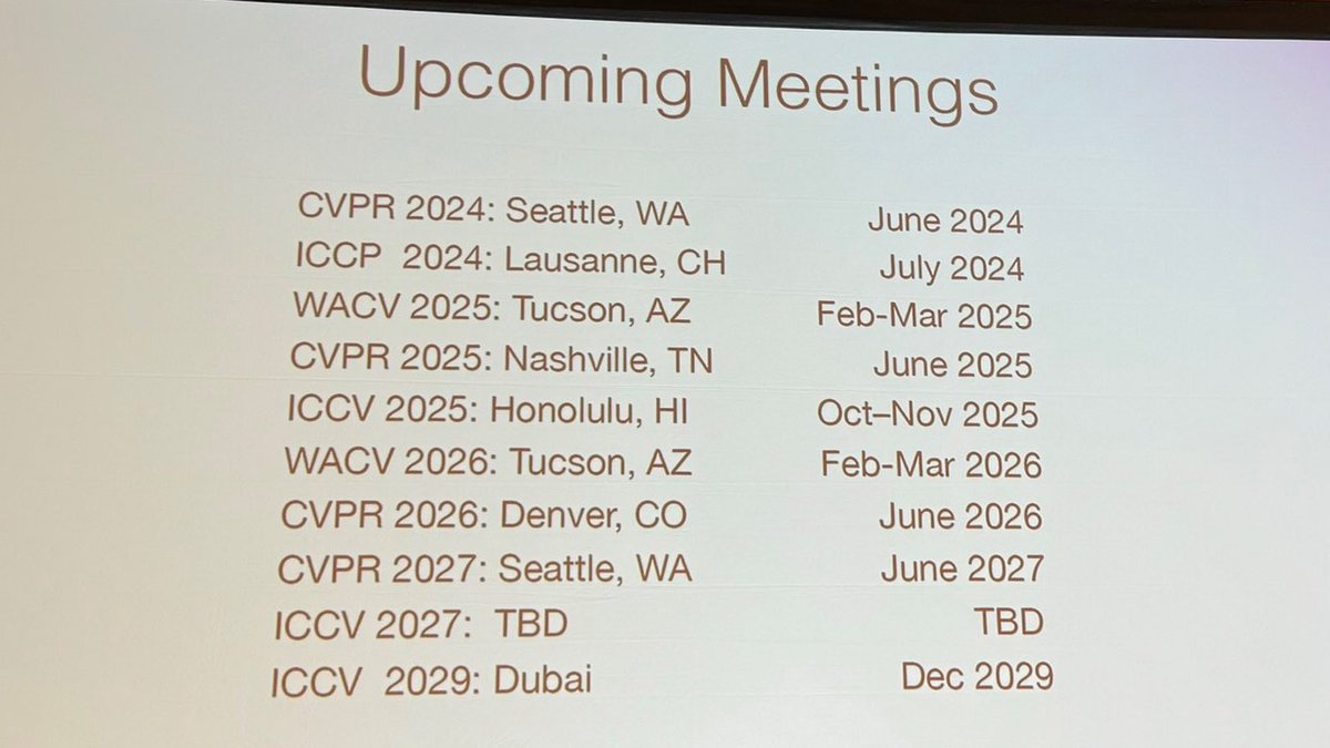 Our next #ICCV2025 meeting will be in Honolulu, Hawaii 🌴
