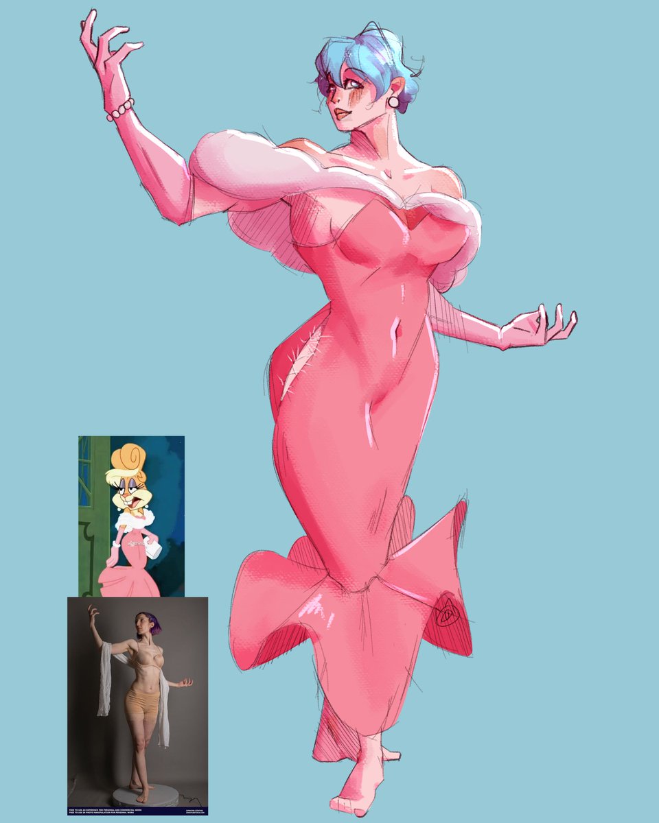 NNuitao's tweet photo. Just a little #challenge I found on Facebook, idk... But Sally is just my sexy and beautifull angel 😭😭🩵
.
Challenge: Draw your Oc with Lolas Dress 👀👅
Original idea Sophie Queen on FB
.
#digitalart #oc #facebookchallenge #drawingchallenge #lolabunny #looneytunes #naonuitao https://t.co/hk1Yg3fOSt