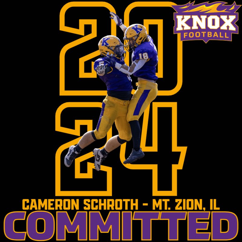Excited to officially announce my commitment to Knox College! I'd like to thank my family, friends, teammates, and coaches. Let the next chapter begin! <a href="/CoachWillits/">Aaron Willits</a> <a href="/CoachDoughtyp/">Peyton Doughty</a> <a href="/CoachDomParello/">Dom Parello ‘19</a> <a href="/FB_KnoxCollege/">Knox College Football</a> <a href="/KnoxPrairieFire/">Knox Prairie Fire</a> <a href="/patricketherton/">Patrick Etherton</a>