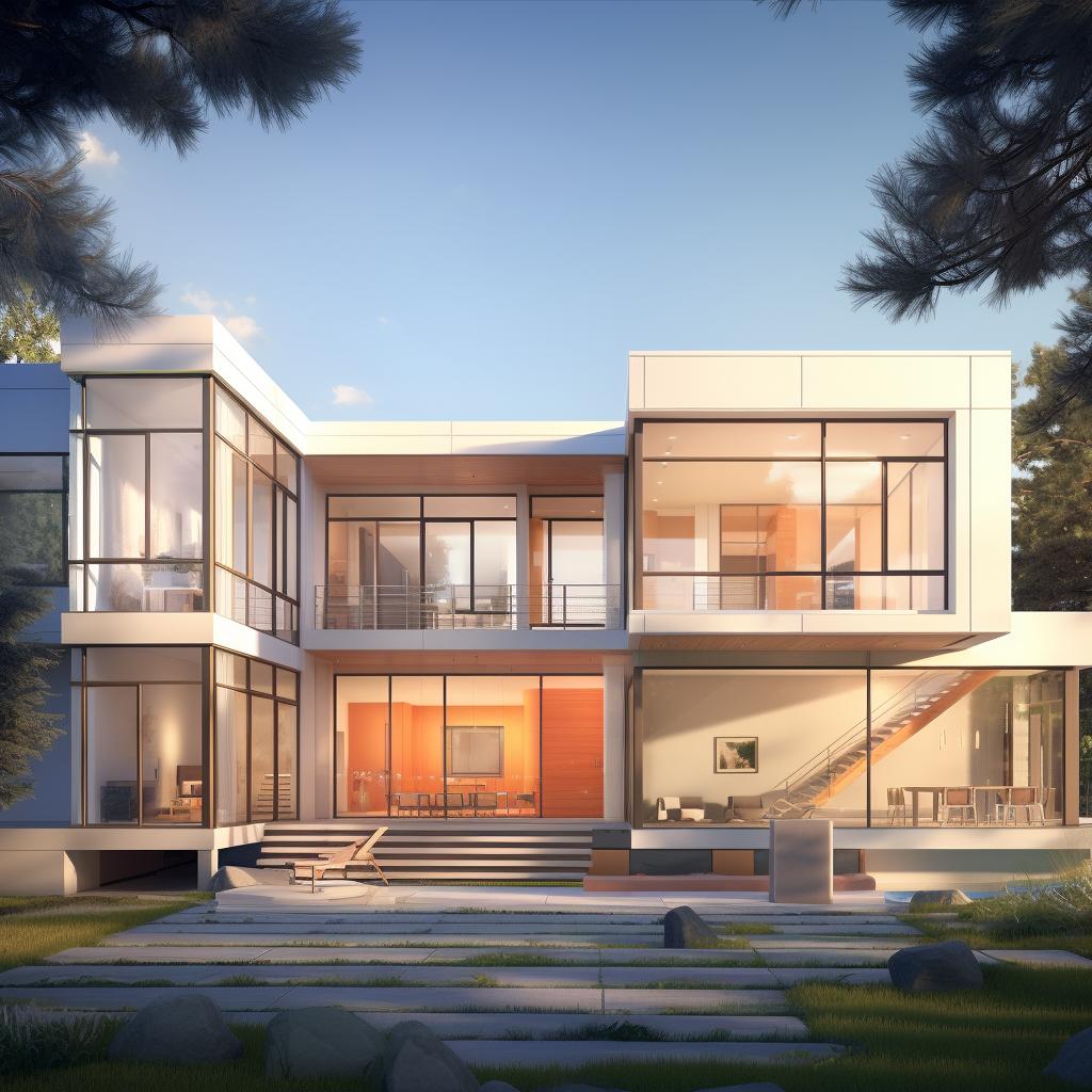 BlacktagonGroup's tweet photo. "Step into the world of modern elegance 🏠✨ Embrace the beauty of clean lines, open spaces, and timeless design in this contemporary architectural masterpiece. #ArchitectureInspiration"#Blacktagon #CreativityAtItsBest #InnovationUnleashed https://t.co/xmCcpbMyjV
