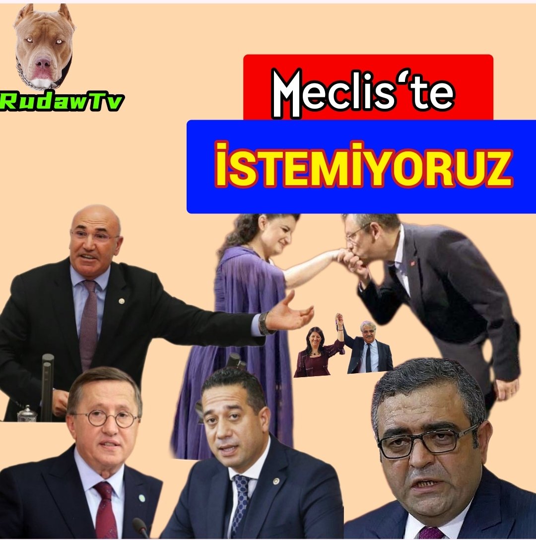 👉BENDEN tam DESTEK.
👉 Sizde destek olurmusunuz.. ❗
O zaman RT edip paylaş...
----
👉 Bunlar ve benzerlerini mecliste istemiyoruz.
👉 Artık İCRAAT zamanı.
👉 Kampanya ya Destek 😡😡
👉 #Meclisteİstemiyoruz