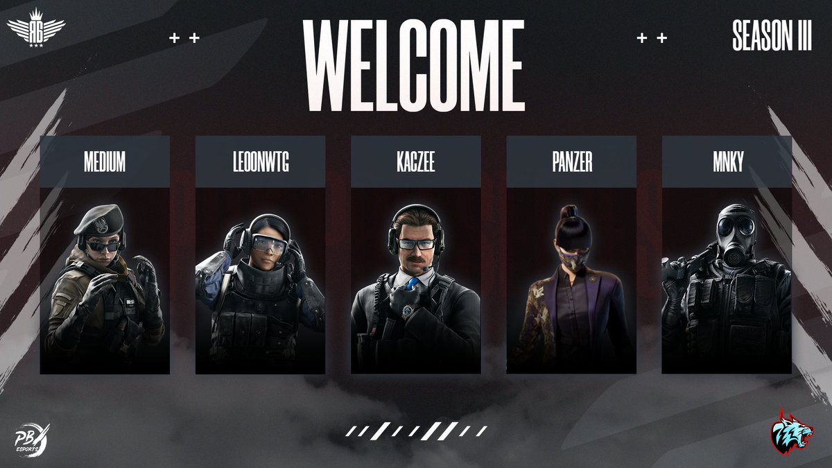 We welcome our next participant <a href="/iceforceesports/">Ice Force eSports</a> #Academy👀

Please welcome:

Player: <a href="/medium_R6/">Medium</a> 
Player: @Leoonwtg_R6 
Player: <a href="/Kacze_D/">Kaczee</a> 
Player: <a href="/PanzerR6s/">CompleteTank</a> 
Player: <a href="/MNKY_R6/">MNKY</a> 

Coach: <a href="/Jobu_R6/">Jonas 'Jobu' B.</a> 

#FeelTheCompetition🔥