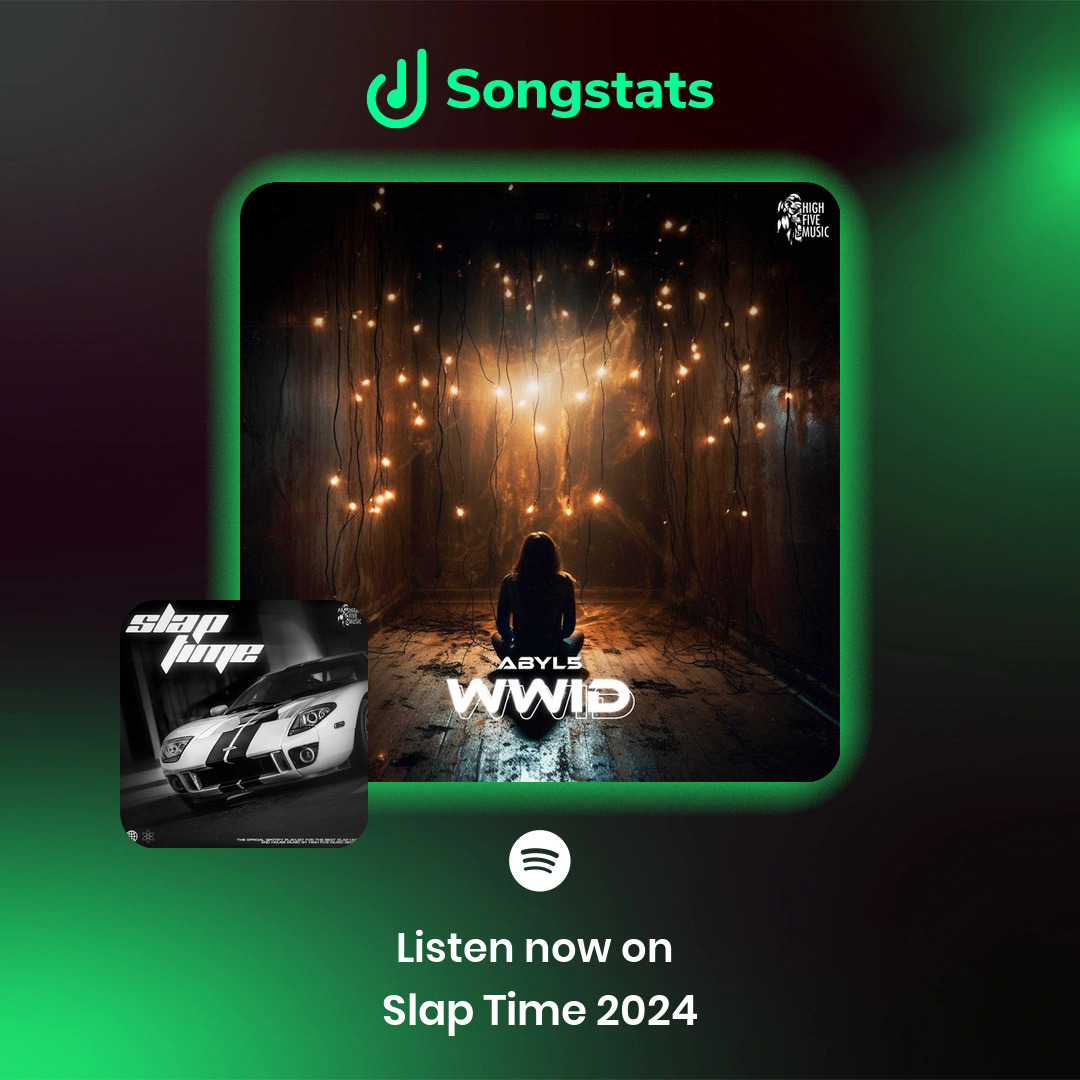 @alexbrundrett Damn! Just saw that your track "WWID" got added to 'Slap Time 2024' with over 16.2K Followers on Spotify!