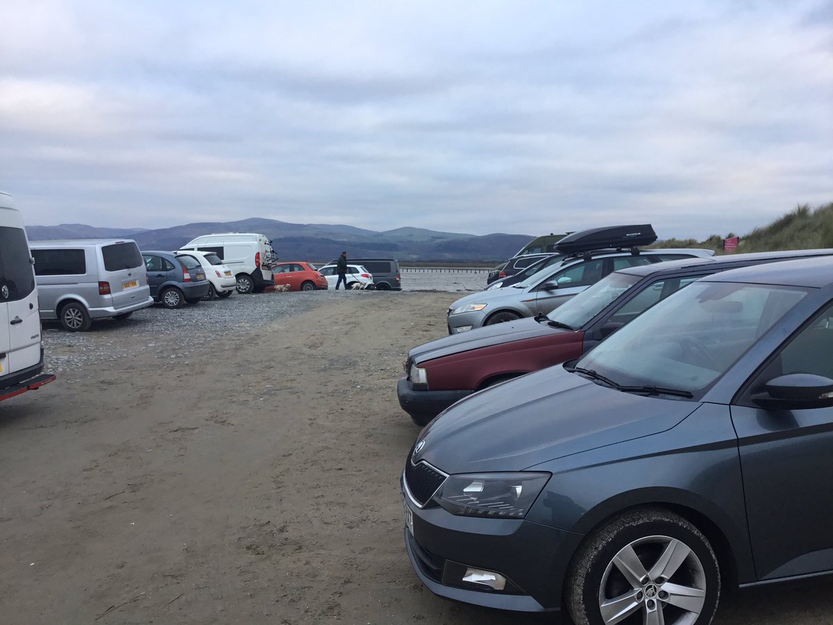 mark4ceredigion's tweet photo. A cold winter’s January Saturday afternoon at Ynyslas. Today. Plenty of visitors as judged by the car park. Imagine any school holiday or the summer months when this beautiful place is heaving. That’s why our Visitor Centre must not close. https://t.co/5arUqGFoK8
