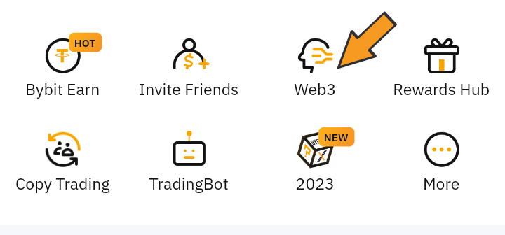 ArisAsmaraSP's tweet photo. 1/2 What's up? Wow, I found something interesting on Bybit. That's right, @Bybit_Web3. If the Bybit application version 4.33.0 or above is installed on the device, you will find a Web3 icon menu to create or access the #BybitKeylessWallet. This is really interested! https://t.co/8WnHVUMmuX