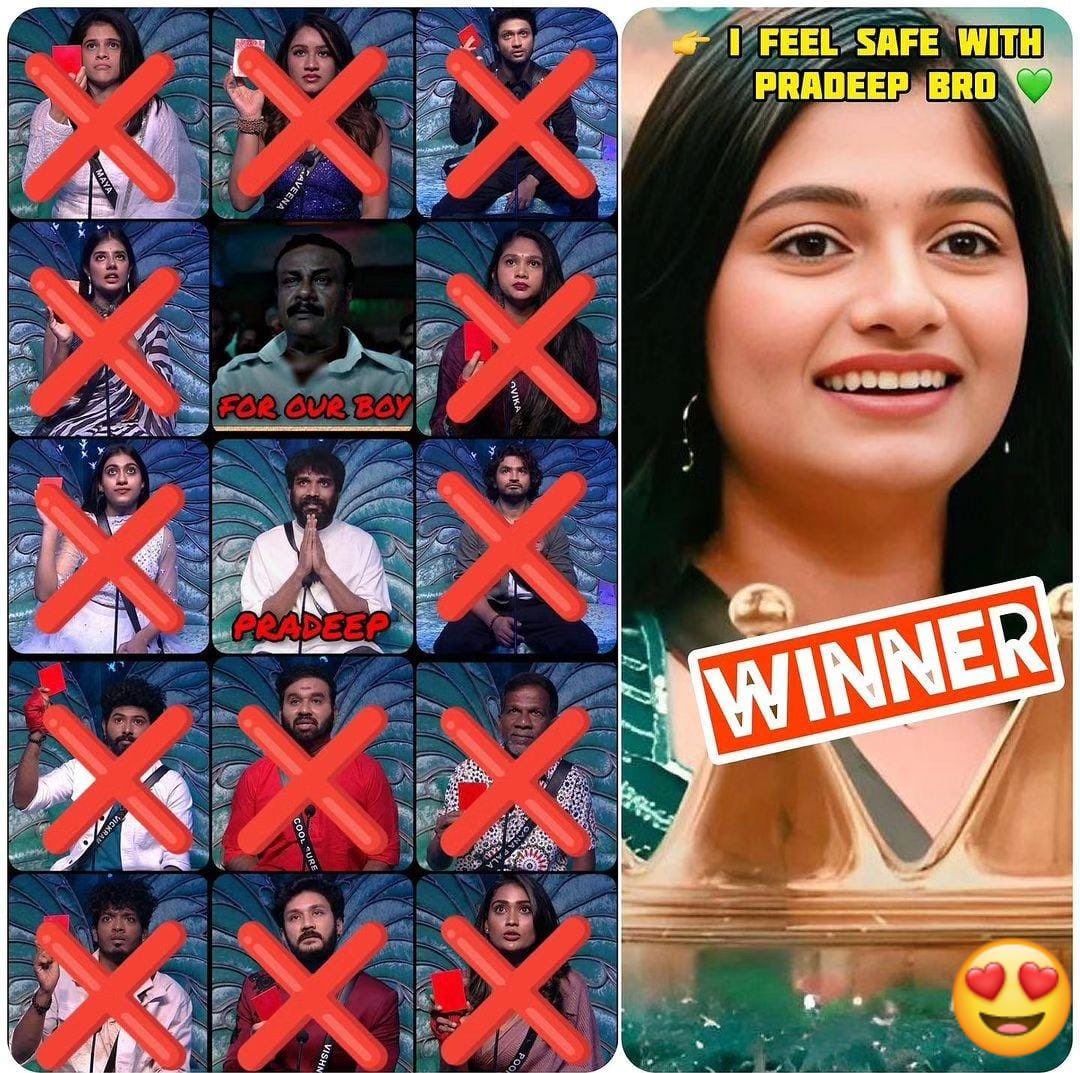 itzSekar's tweet photo. That's it That's The Tweet ❣️

Pic speaks than words

#BiggBossSeason7 #BiggBossTamil7
#BigBoss7Tamil https://t.co/ZkRJbub81R