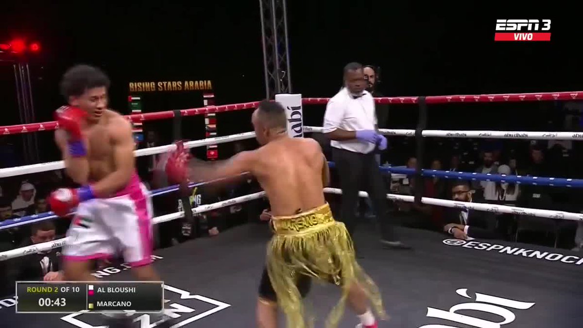 ESPNKnockOut's tweet photo. R2: Fahad es tan rápido que Milner Marcano no llega a conectar con sus golpes.
#ESPNKnockOut #RSA2 https://t.co/uIPDxApzjm