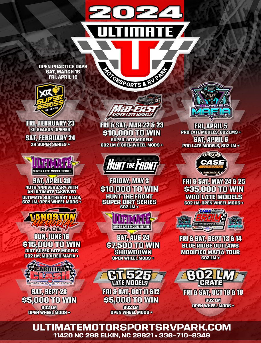 Ultimate Motorsports & RV Park tweet media