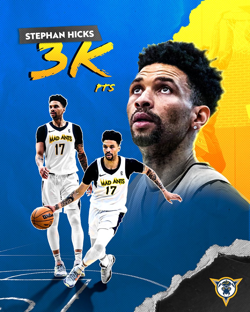 noblesvilleboom's tweet photo. welcome to the 3⃣k club Stephan Hicks!
he is the 2nd player in franchise history to surpass 3,000 career points and the 6th player in @nbagleague history to score 3,000 or more with the same franchise. https://t.co/TAINQwlgV1