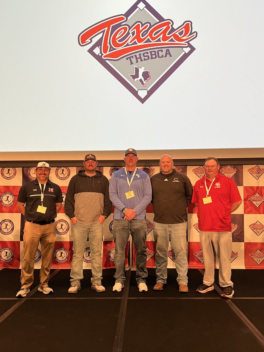 Congratulations to our New Incoming Regional Directors .. Ralph Ramon-Lubbock Monterey Chris Whatley-Hallsville , Jacob Hooker-El Campo , Brent Kunefke-Clear Creek , Bobby Alford-New Braunfels @thsbca