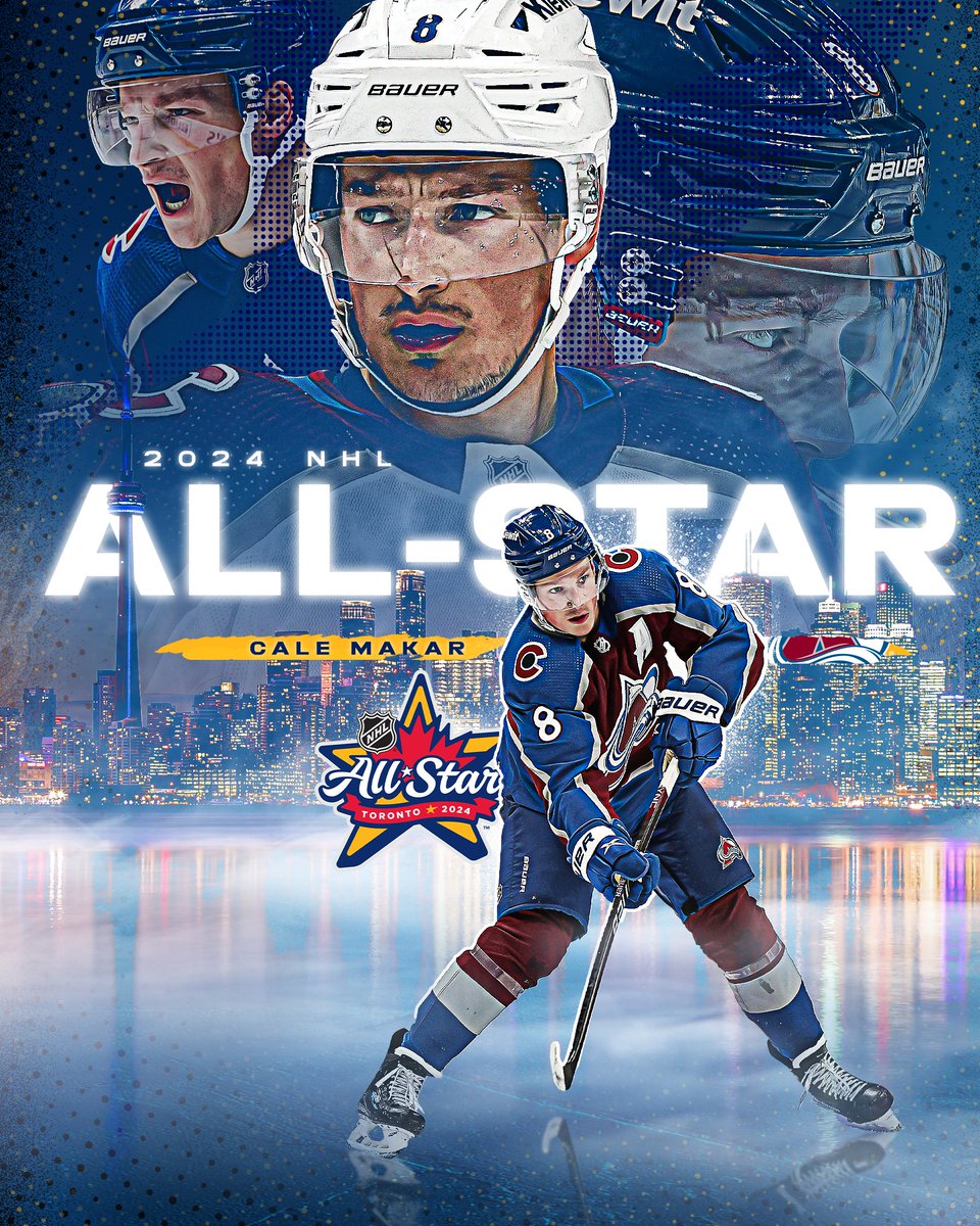Avalanche's tweet photo. Thanks to you, these two are heading to Toronto!

All-Star Game bound 🌟

#GoAvsGo https://t.co/LiMbMDaWrD