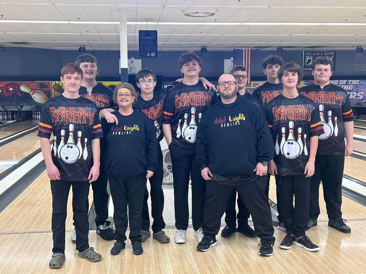 wilhoitl's tweet photo. The Chuckey Doak-South Greene Bowling Team won their State Sectional and headed to the State Tournament!!!!  They have worked so hard! #rebelsareready #GoForGold2024 https://t.co/ixOIfI2omO
