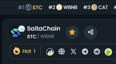HODLHERO's tweet photo. I’ve been in a lot of projects over the past 10 years or so. And the one constant that always denotes a potential top 10 token is its ability to maintain momentum and interest even during hard times. #SaitaChainCoin has the resiliency needed to 🚀 when the bulls run! #STC https://t.co/oldyoLFbYe