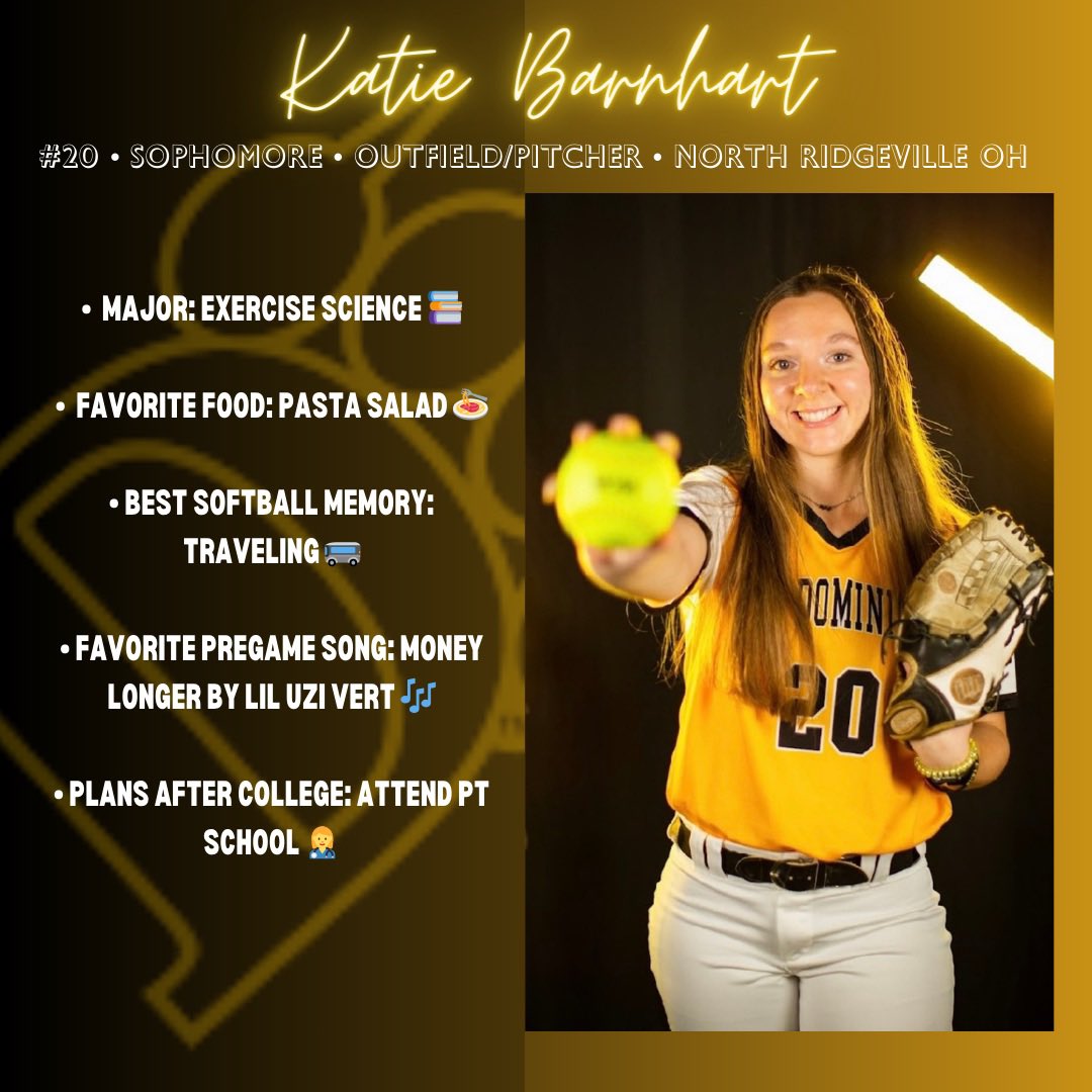 #20 gearing up for her second year in a Panther uniform! 

Have a great season, Katie!