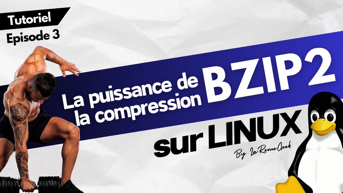 LaRevueGeek's tweet photo. Nouvelle #vidéo en ligne les copains ! :)
Malgré ma journée babysitting j'ai réussi a la bouclé !!
💪💪
la voici ==> #BZIP2 : Maîtrise sa puissance de compression ! Tutoriel #Linux Episode 3
https://t.co/wlvZS8YEmo
#tuto #tutoriel #youtube #ubuntu #debian https://t.co/2z3K5FHwWk
