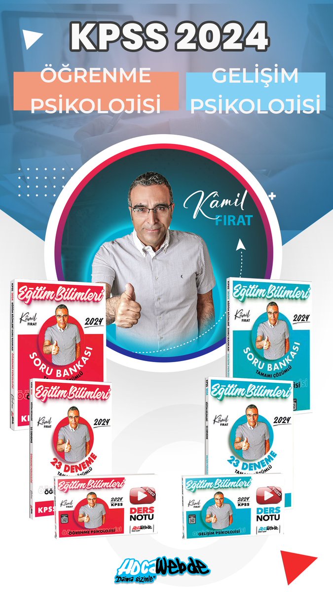 Kpss 2024 Eğitim Bilimleri Kamil Fırat Gelişim ve Öğrenme Psikolojisi seti
ty.gl/btgos6yilv
#kpss #kpss2024 #kpsseğitimbilimleri #kpsslisans #ösym