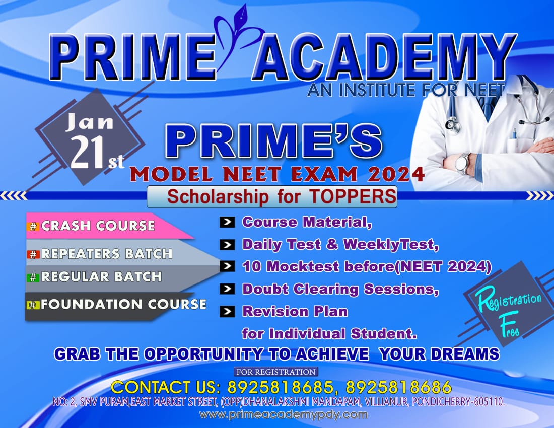 PRIME ACADEMY (@primeacademypdy) / Posts / X