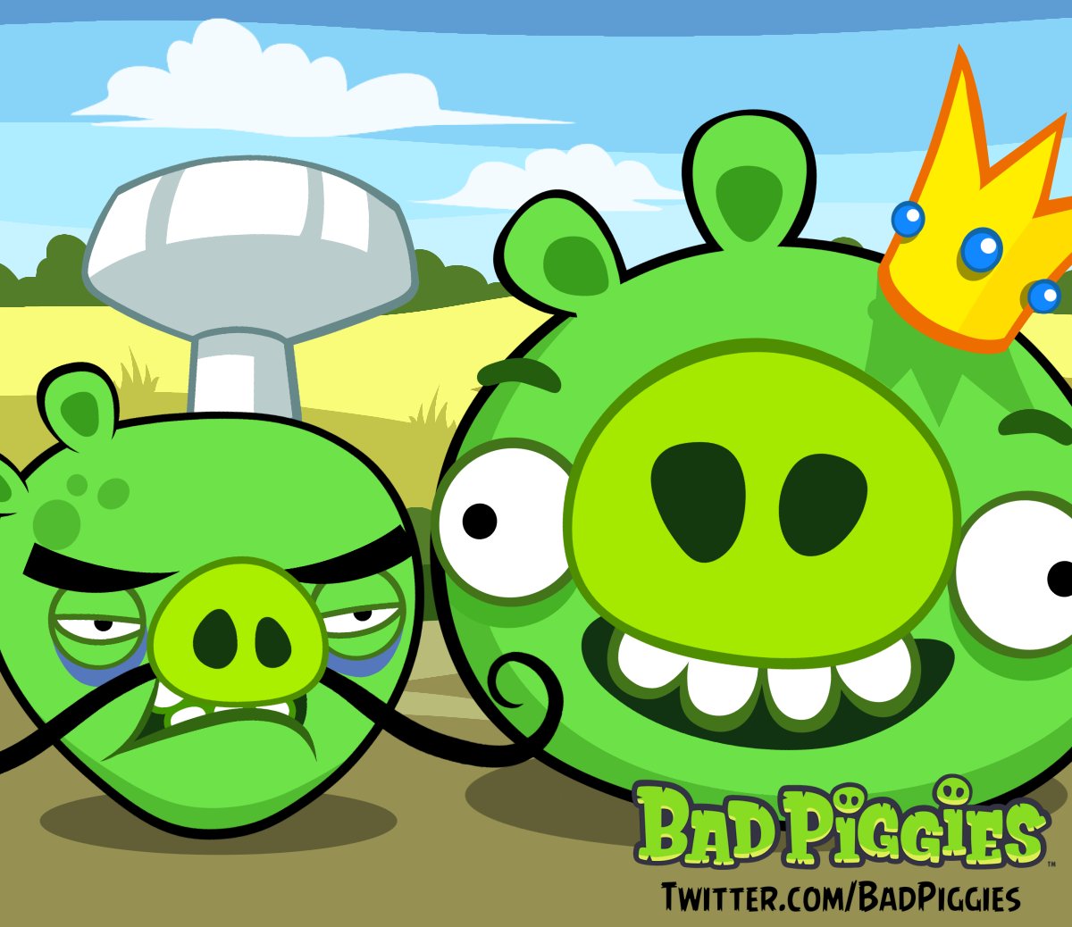 Took a "pic" with my most loyal assistant, Chef Pig! He's such a nice guy, he would never betray me!

-King P.