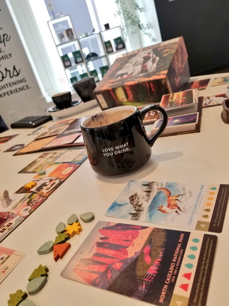 varianthex's tweet image. A couple coffee shop games to start the weekend  🥰☕  PARKS and Gravwell 2nd Edition
