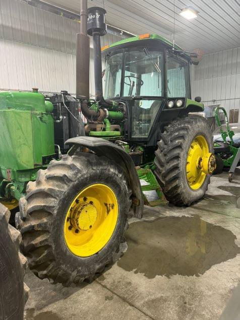 MachineryPete's tweet photo. Bulletproof...JD 4455 w/ 29,883 hours, never had anything done to it. In to Mongeau Farm Repair in La Crosse, KS to be gone through front to back, top to bottom. #RunForever https://t.co/rDZyUVxK8n