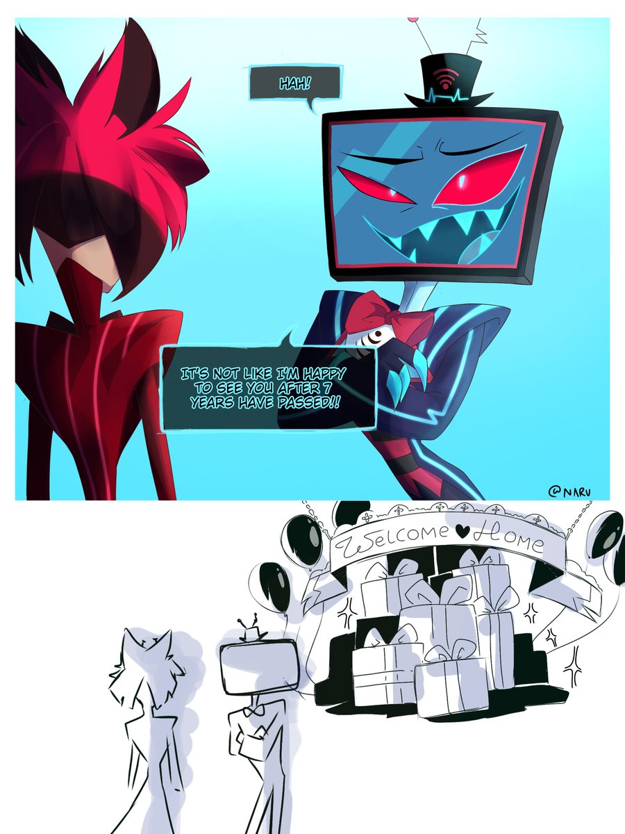 Pathetic man.

#HazbinHotelFanart
#HazbinHotelVox
#HazbinHotelAlastor