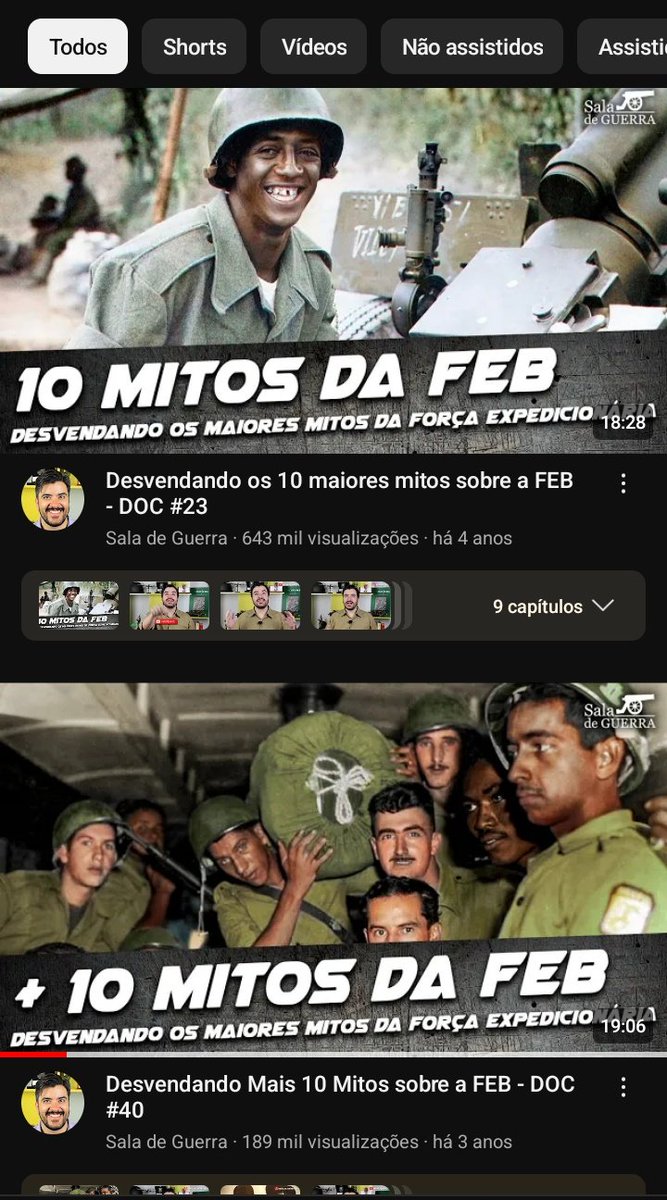 410_ct's tweet photo. "Antes de tanta mistura" literalmente a FEB na década de 40: https://t.co/A7uMVXrw08